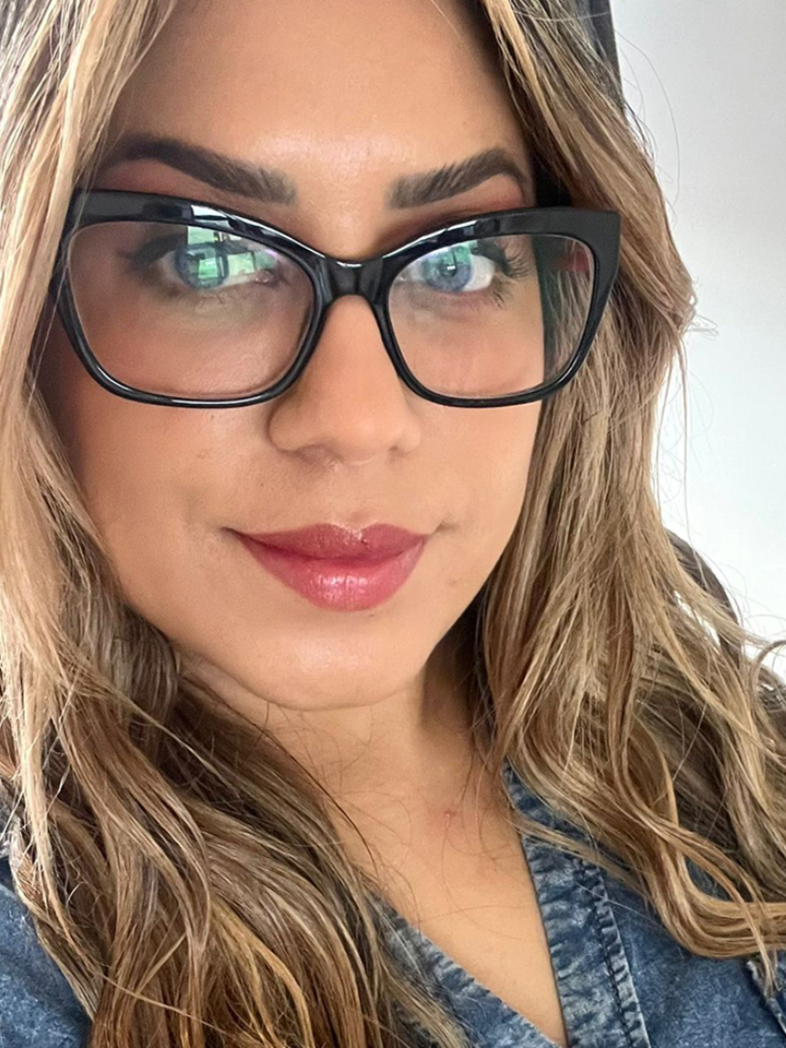 Malena Mendoza, makeup artist